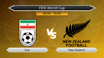 FIFA World Cup - Iran vs New Zealand
